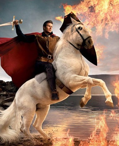 <center><b>В Москве нашли принца на белом коне</center></b>
