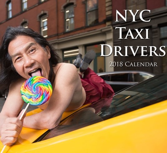 Нью-йоркские таксисты в антигламурном календаре