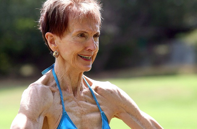 <center><b>73-летняя бабушка из Австралии стала бодибилдершей</center></b>